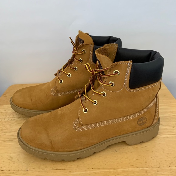 Timberland Premium 6-inch Waterproof Boots in Wheat Nubuck Size 7M - Picture 1 of 16